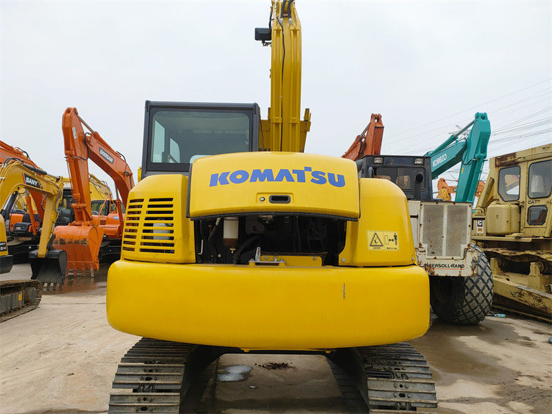 PC70 Komatsu Used Mini Excavator 6.5 ton Mini Crawler Excavator Agriculture