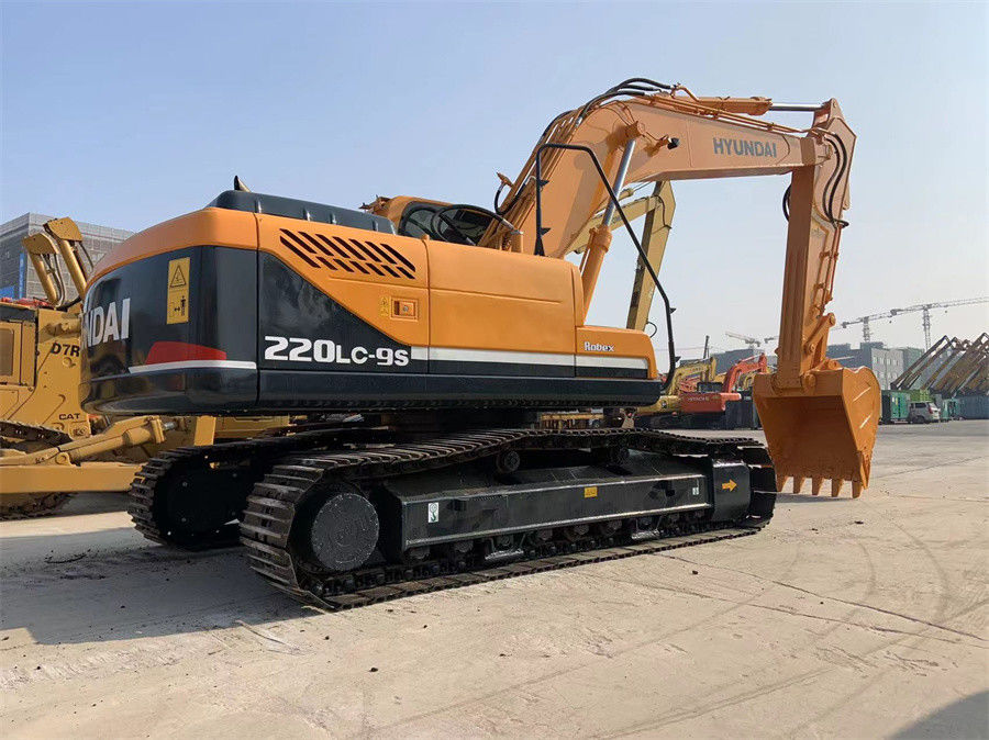 220lc-9s Used Hyundai Excavator Made In Korea 22 Tons Crawler Excavators