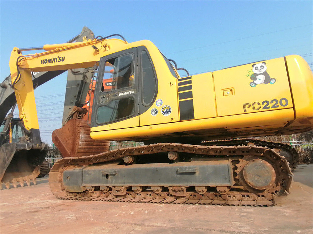 Komatsu Pc220 Used Komatsu Excavator 22 Tons Japan Origin Small Crawler Excavator