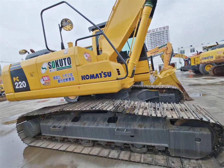 Komatsu Pc220 Used Komatsu Excavator 22 Tons Japan Origin Small Crawler Excavator
