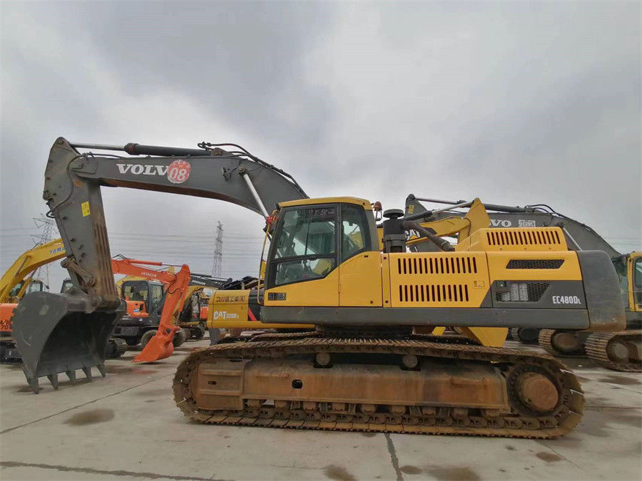 Hydraulic Used Volvo Excavator Volvo Ec480 Swedish Brand Large Crawler Excavator 48 Tons