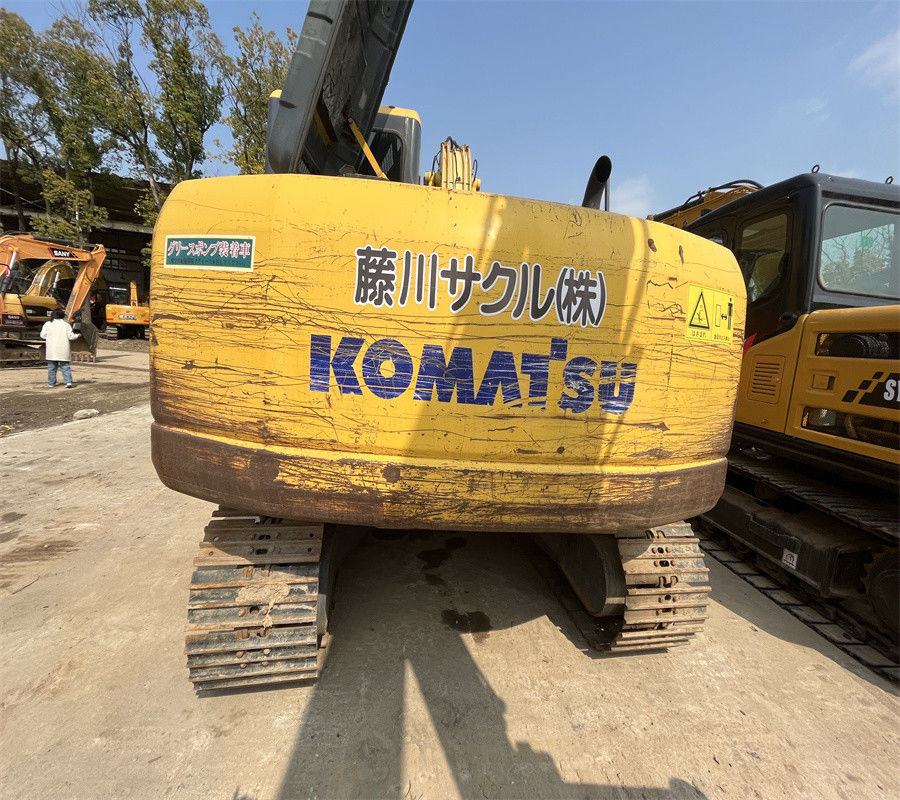 Used  13 Ton Hydraulic Mini Crawler Excavator Komatsu PC130-7 Backhoe Excavator
