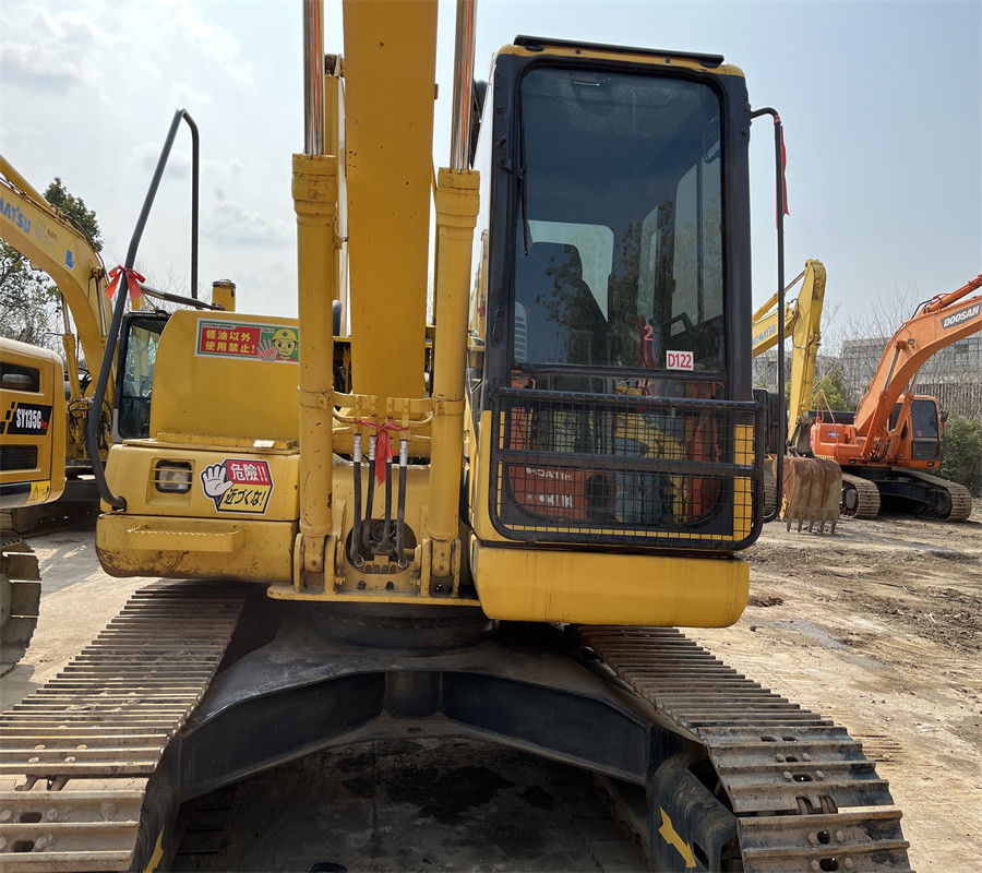 Used  13 Ton Hydraulic Mini Crawler Excavator Komatsu PC130-7 Backhoe Excavator