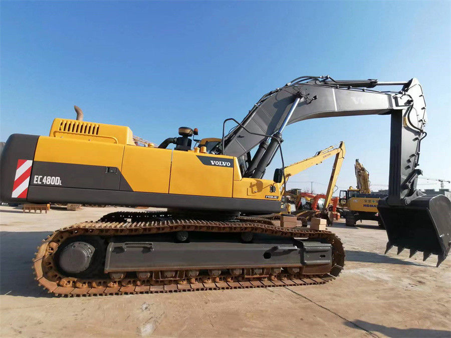 Swedish Brand Used Volvo Ec480 Excavator 48 Tons Large Crawler Excavator