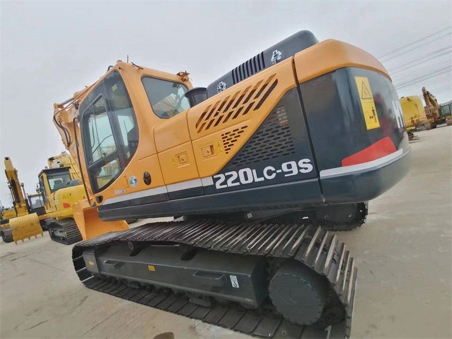 Korea Used Hyundai Excavator 220lc-9s Working Weight 22 Tons Crawler Excavators