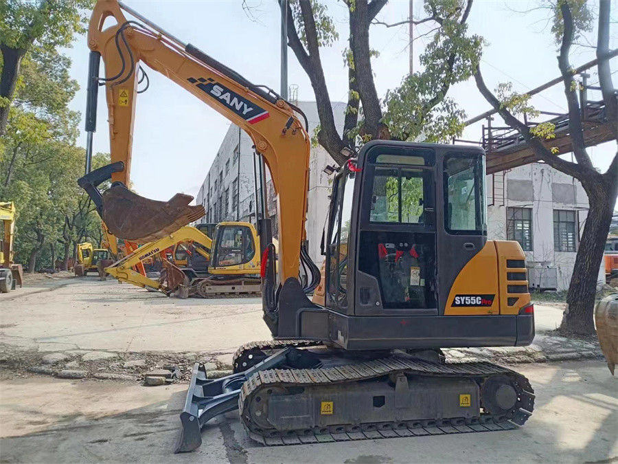 SY55C Used Sany Excavator SANY SY75C Midi Excavator Mini Digger Excavator