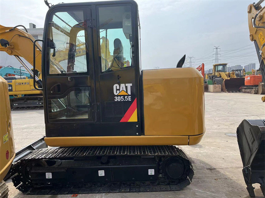 305.5E2 Used Caterpillar Excavator 5.5 Ton Mini Hydraulic Crawler Excavator