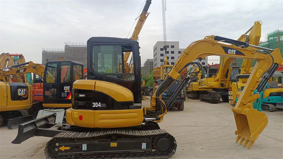 Mini 4 Ton Used Caterpillar Excavator Hydraulic Crawler Excavator 304C CR Caterpillar