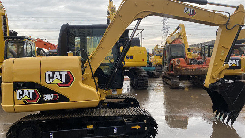 7 Ton Caterpillar CAT 307D Excavator Mini Small Digger Bucket Capacity 0.33m3