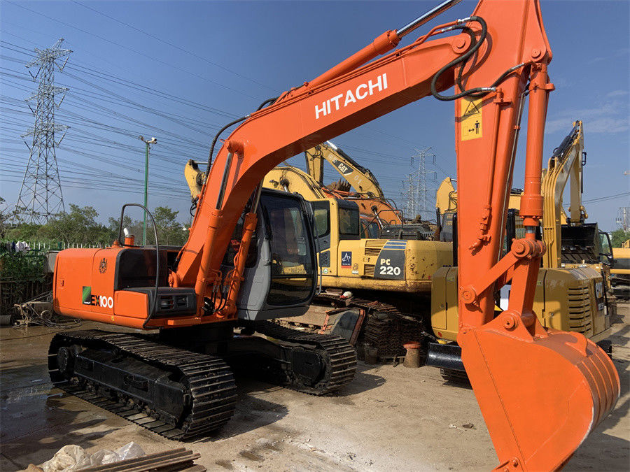Used Hitachi Excavator EX100 5 Midi Second Hand Hydraulic Excavator 10 Ton