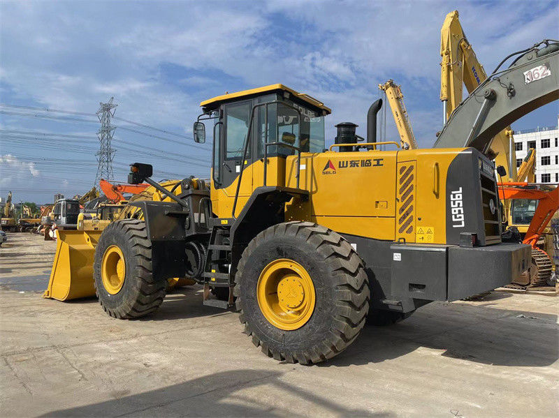 China Origin SDLG LG956L Used Wheel Loader With 17000 - 17250Kg Front End Loader