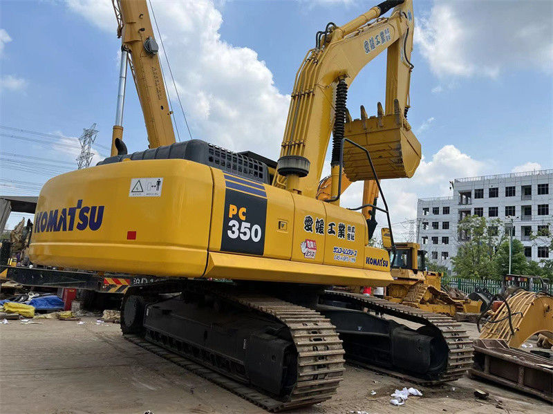 35 Ton Original Used Japan Crawler Excavator Komatsu PC350 Large Excavator