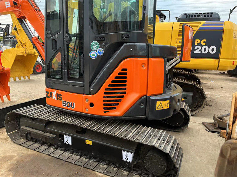 Used Hitachi ZX50U Mini Excavator Used 5 Ton Hitachi ZX50 Mini Excavator