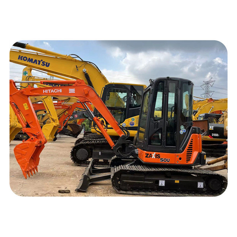 Used Hitachi ZX50U Mini Excavator Used 5 Ton Hitachi ZX50 Mini Excavator
