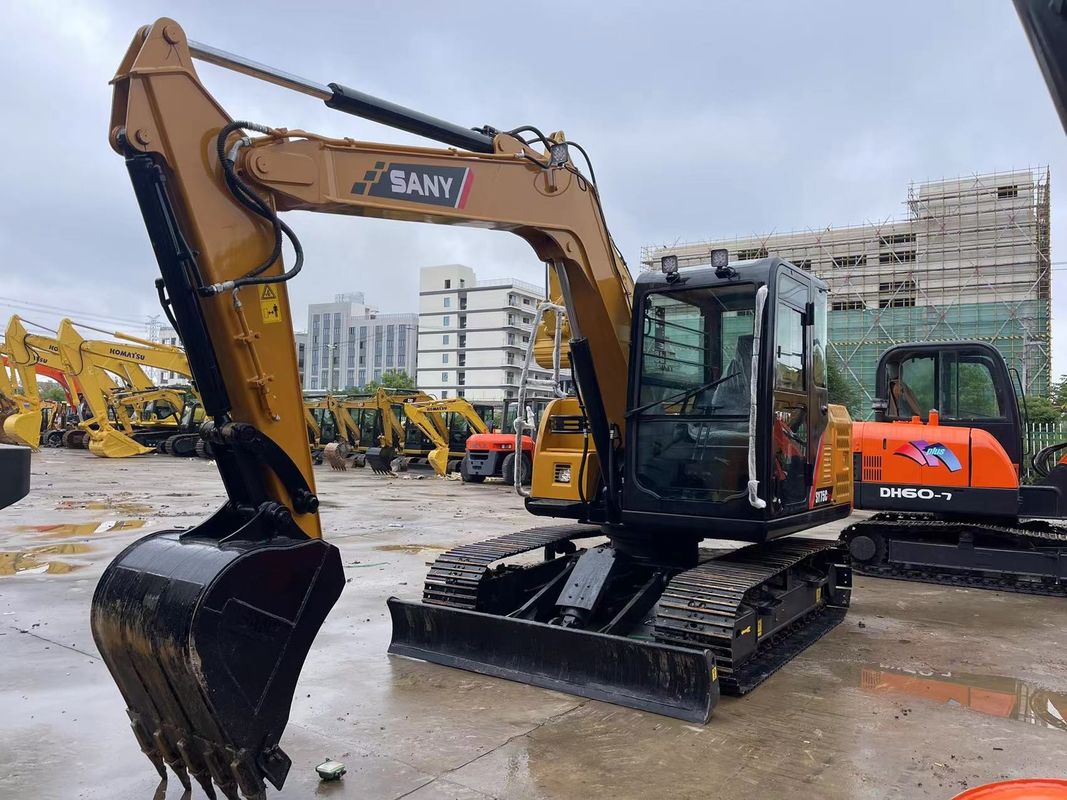 2022 Used Sany SY75C Excavator Sany Crawler 7.5 Tons Mini Excavator