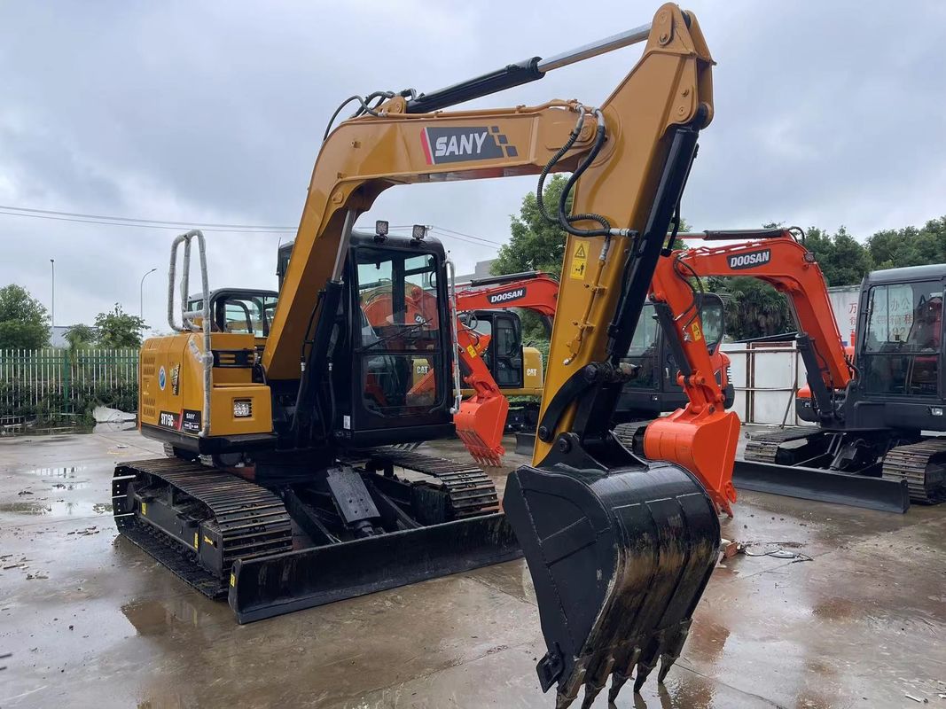 2022 Used Sany SY75C Excavator Sany Crawler 7.5 Tons Mini Excavator