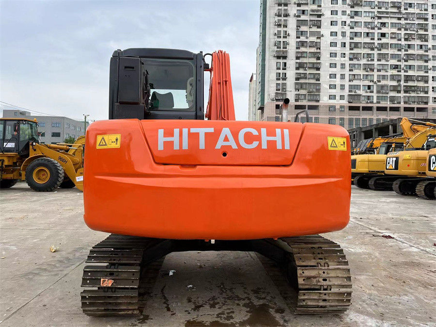 Used Hitachi ZX70 Excavator Zaxis70 Small Digger Earthmoving Red Color