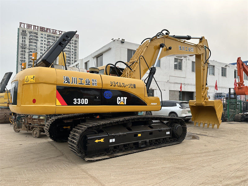 Used Caterpillar CAT 330D Crawler Excavator 30 Ton For Large Construction Projects