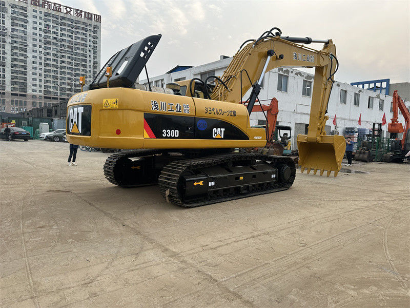 Used Caterpillar CAT 330D Crawler Excavator 30 Ton For Large Construction Projects