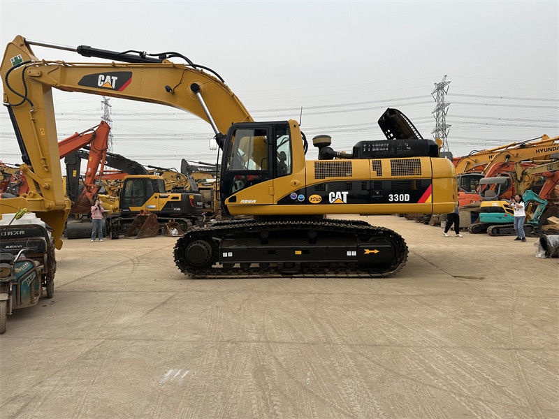 Used Caterpillar CAT 330D Crawler Excavator 30 Ton For Large Construction Projects