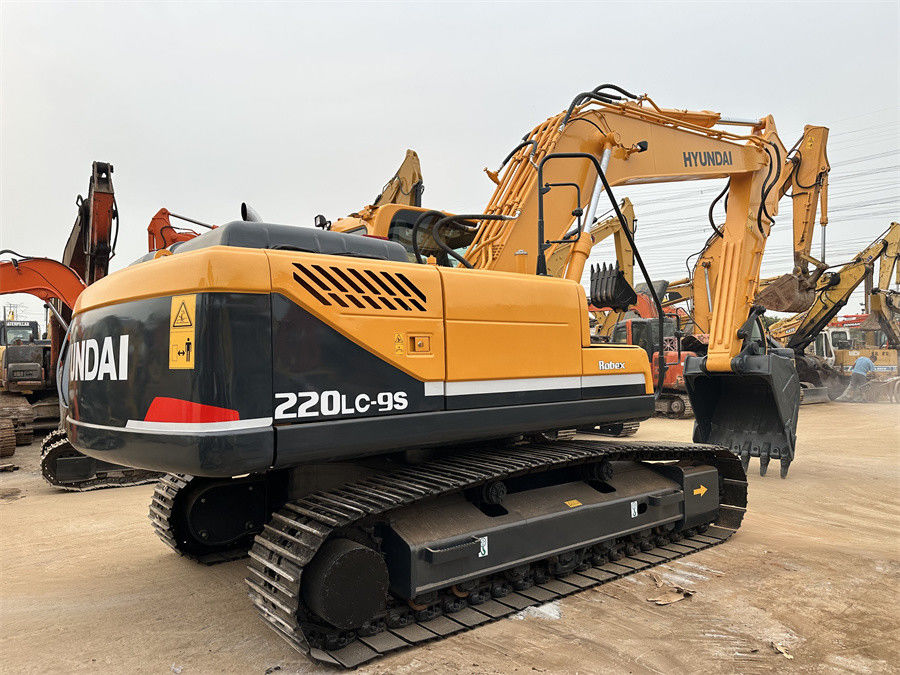 Original Hyundai 220 Excavator Hydraulic Crawler Produce In Korea R220lc 9s