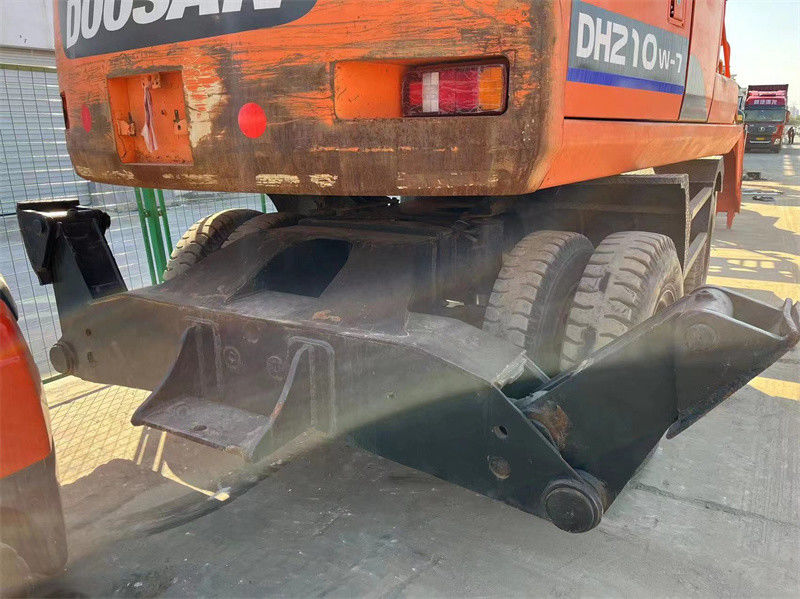 Original Used Doosan DH210W Wheel Excavator Used Doosan 21 Ton Wheel Excavator