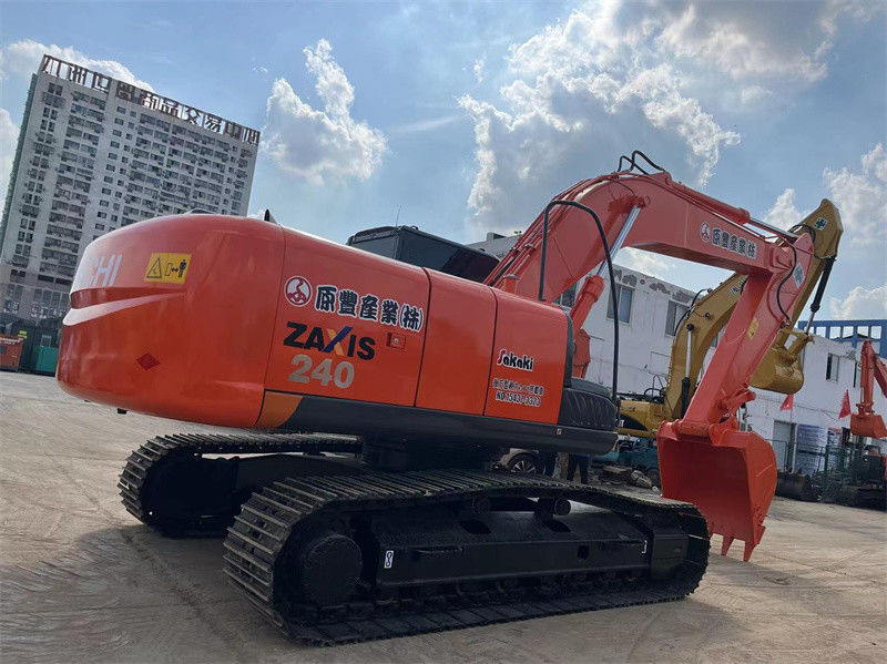 Used Hitachi ZX240 Excavator Original Used Japan Diggers 24 Ton Medium Excavator