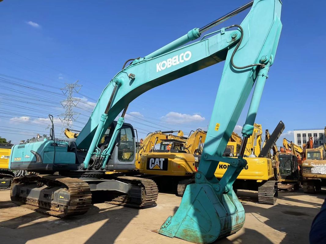 Used 35 Ton Large Kobelco Excavator SK350LC-8 Clean Used Excavators In Stock