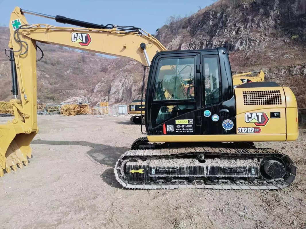 312D2 Used Cat Excavator 12 Tons Small Hydraulic Crawler Excavator Cat 312