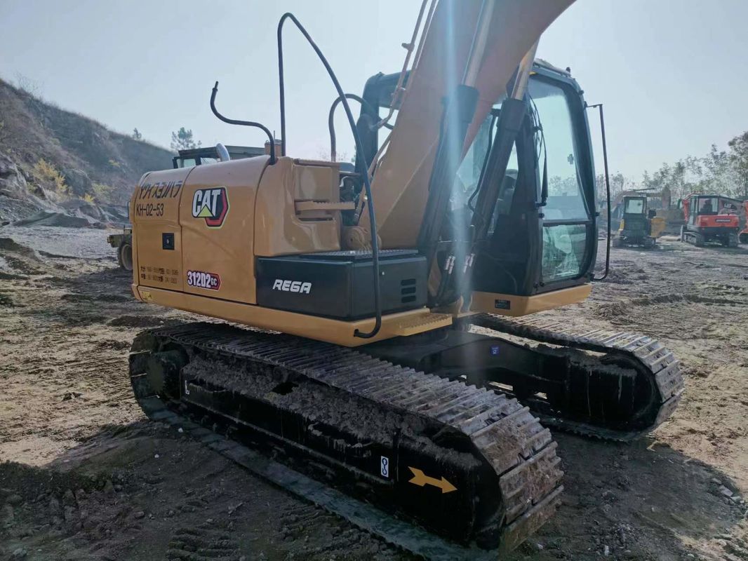 312D2 Used Cat Excavator 12 Tons Small Hydraulic Crawler Excavator Cat 312