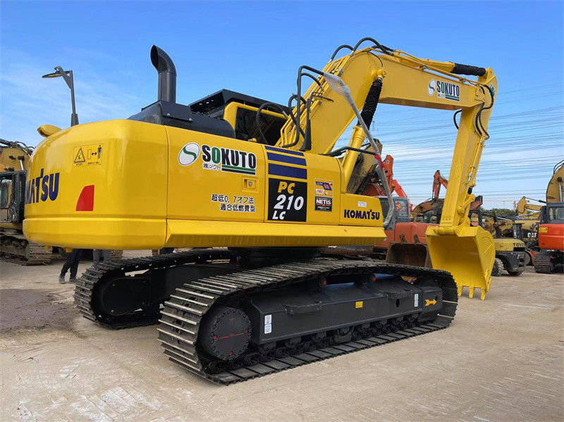 21 Ton Used Japan Crawler Excavator Komatsu PC210LC-8 Excavator Mining Digger