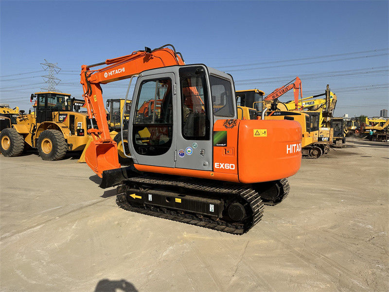 Ex60-5 Used Hitachi Excavator Mini Used Excavator 6 Tons Hitachi 60