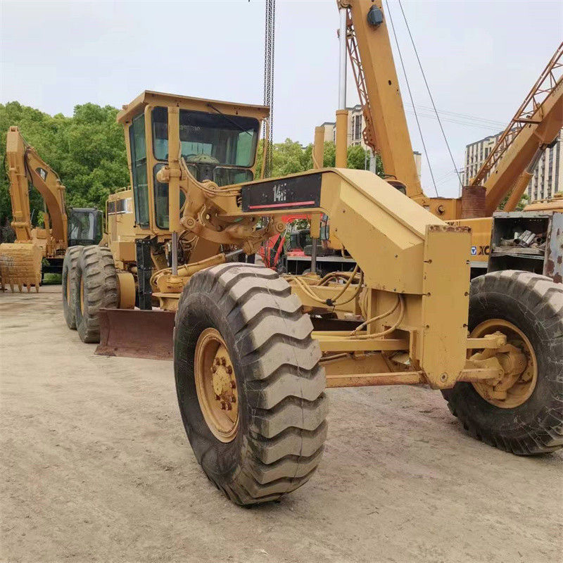 America Origin Caterpillar CAT 14H Motor Grader For Road Construction Snow Remove