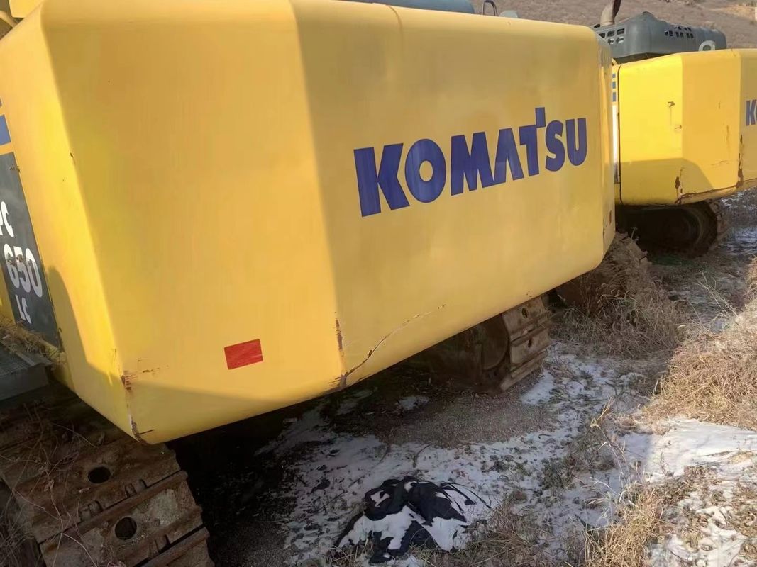 PC650-8R Used Komatsu Excavator Second Hand 40 Tons Large Excavator 650 Original Paint