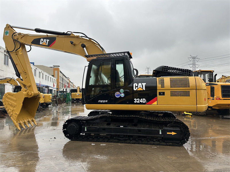 Used CAT Crawler Excavator 324DL Used Caterpillar 320D 32GC 324D Excavator In Excellent Condition