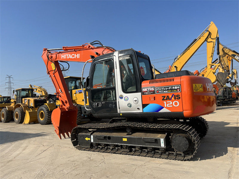 12 Ton Used Hitachi ZX120 Excavator Japan Origin Used Hitachi Zx120 Mining Excavator