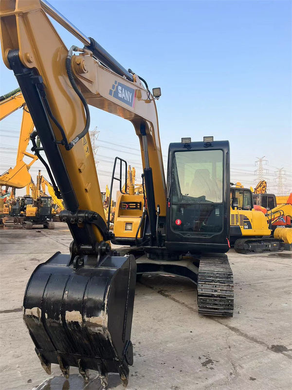 Sany SY75C Pro Used Excavator Second Hand 7.5 Ton Sany Mini Digger