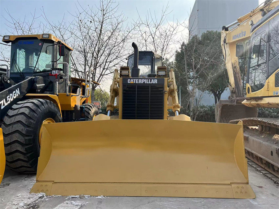 Used CAT Caterpillar D7G Crawler Tractor Bulldozer Good Condition With Blade And Ripper