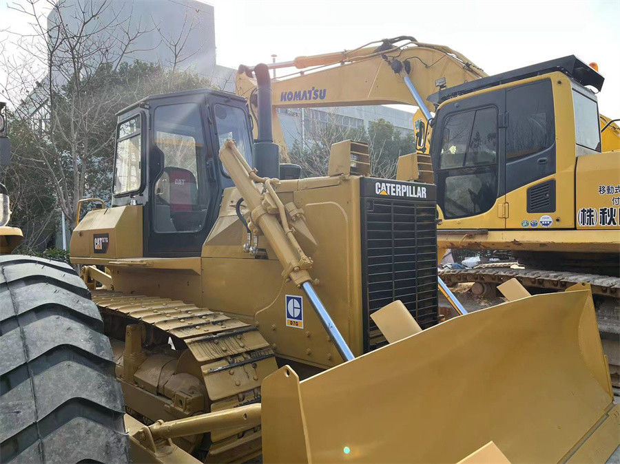 Used CAT Caterpillar D7G Crawler Tractor Bulldozer Good Condition With Blade And Ripper