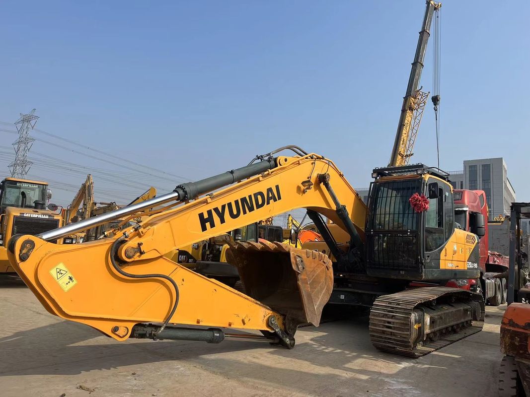 Used original hyundai excavator 220LC-9S heavy equipment 22 tons medium used excavator