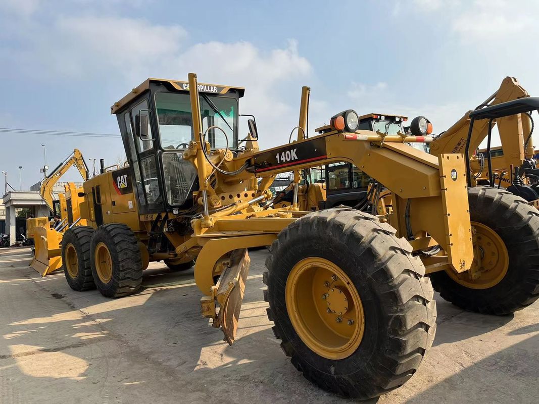 Used Caterpillar Motor Grader 140K In Stock Second Hand Cat 140 Motor Grader