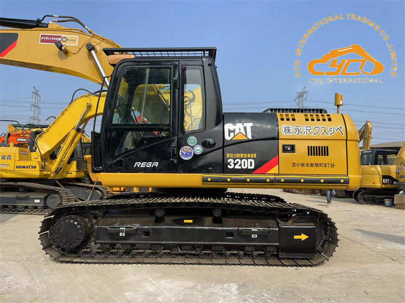 Used CAT Excavators With Mechanical Injector Engine Used Caterpillar 320 Excavator