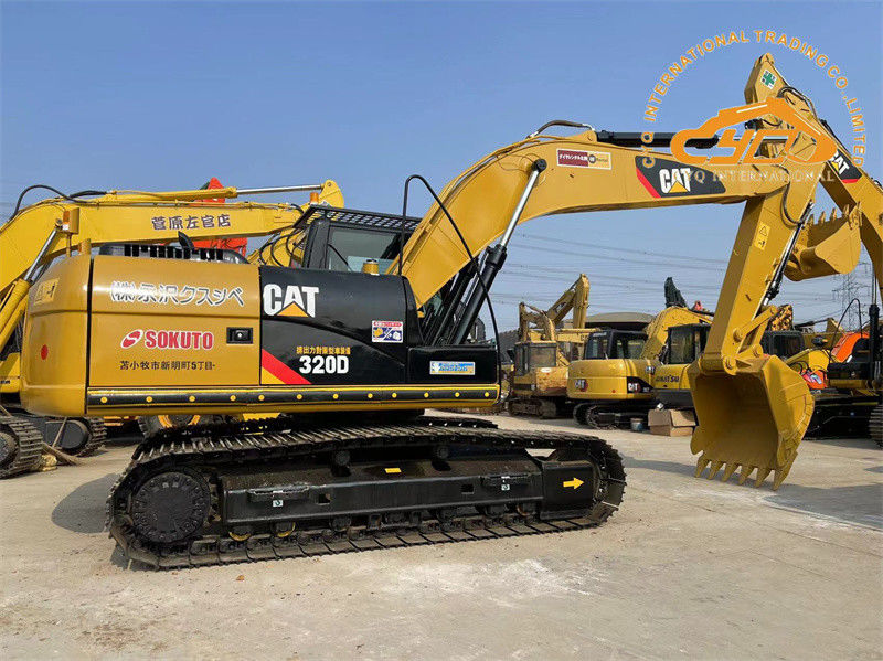Used CAT Excavators With Mechanical Injector Engine Used Caterpillar 320 Excavator