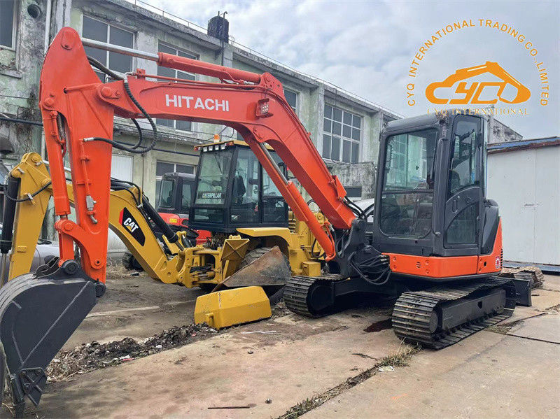 Used Hitachi ZX60USB Mini Excavator Used 6 Ton Hitachi ZX60 Crawler Excavator