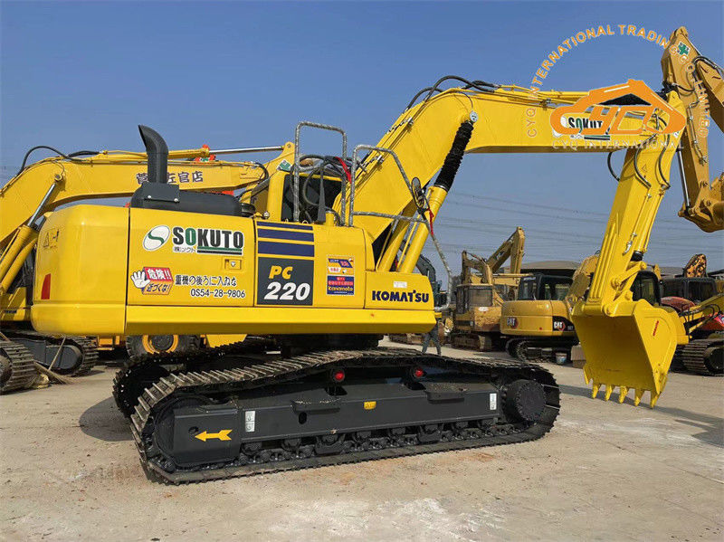 Excellent Condition Used Japan Excavator Komatsu PC220-8 Crawler Excavator PC200 PC220