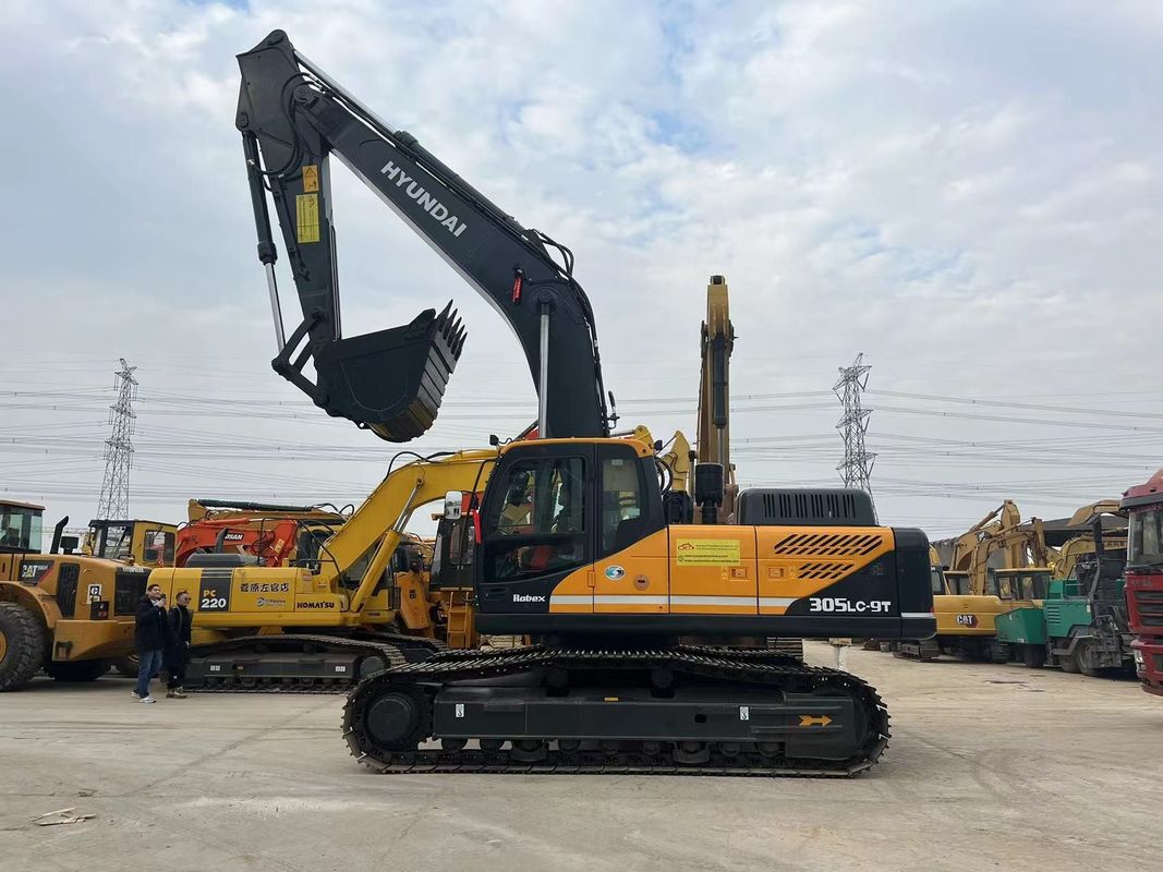 Doosan Hyundai 305lc-9t Used Large Excavators 30 Tons Used Large Hyundai Excavator