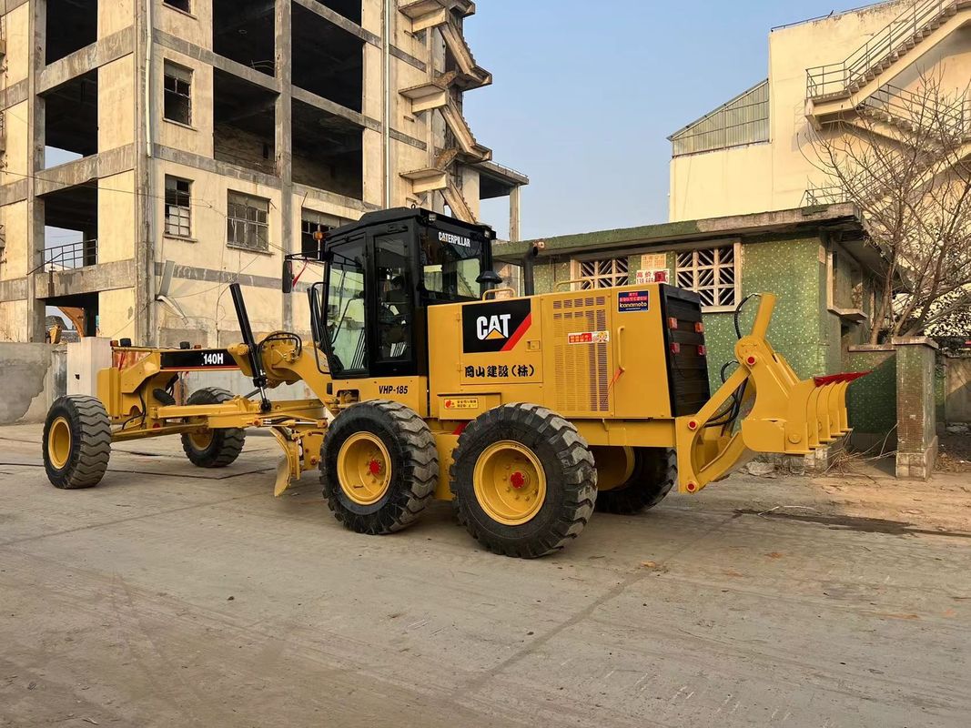 140H Used Caterpillar Motor Grader In Good Condition Second Hand Cat 140 Motor Grader