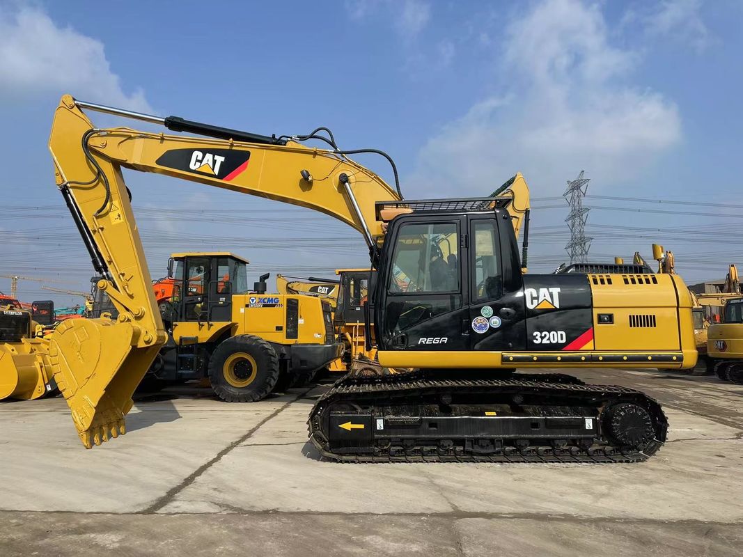 Used Caterpillar 320D Excavator With Injection 3066 Engine 20 Tons Medium CAT 320 Excavator