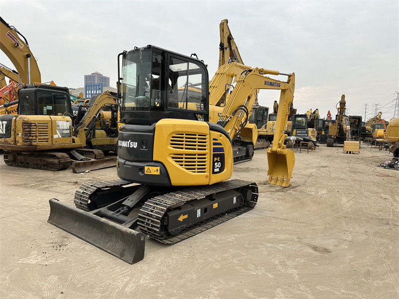 Used Komatsu PC50MR-2 Mini Excavator 5 Ton Used Japan Excavator Komatsu PC50