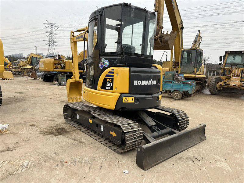 Used Komatsu PC50MR-2 Mini Excavator 5 Ton Used Japan Excavator Komatsu PC50